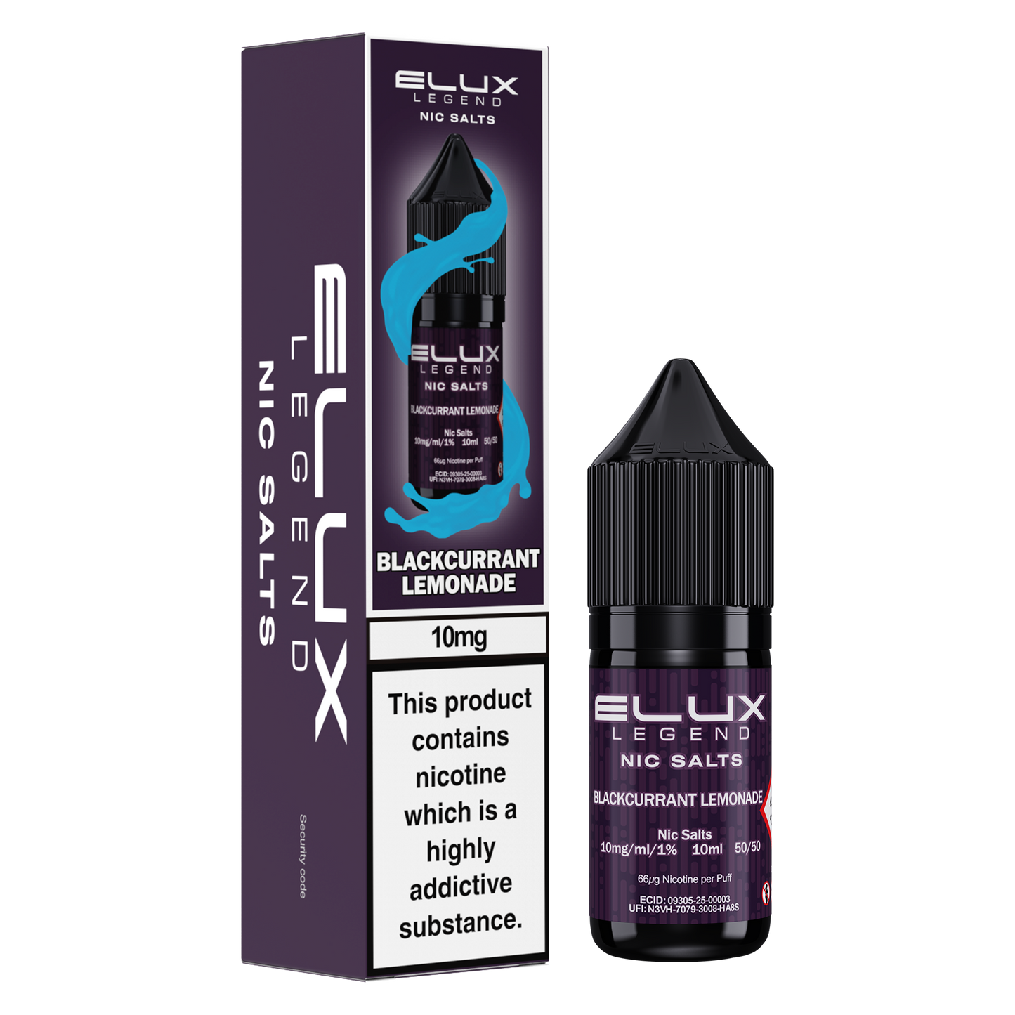 ELUX LEGEND NIC SALTS