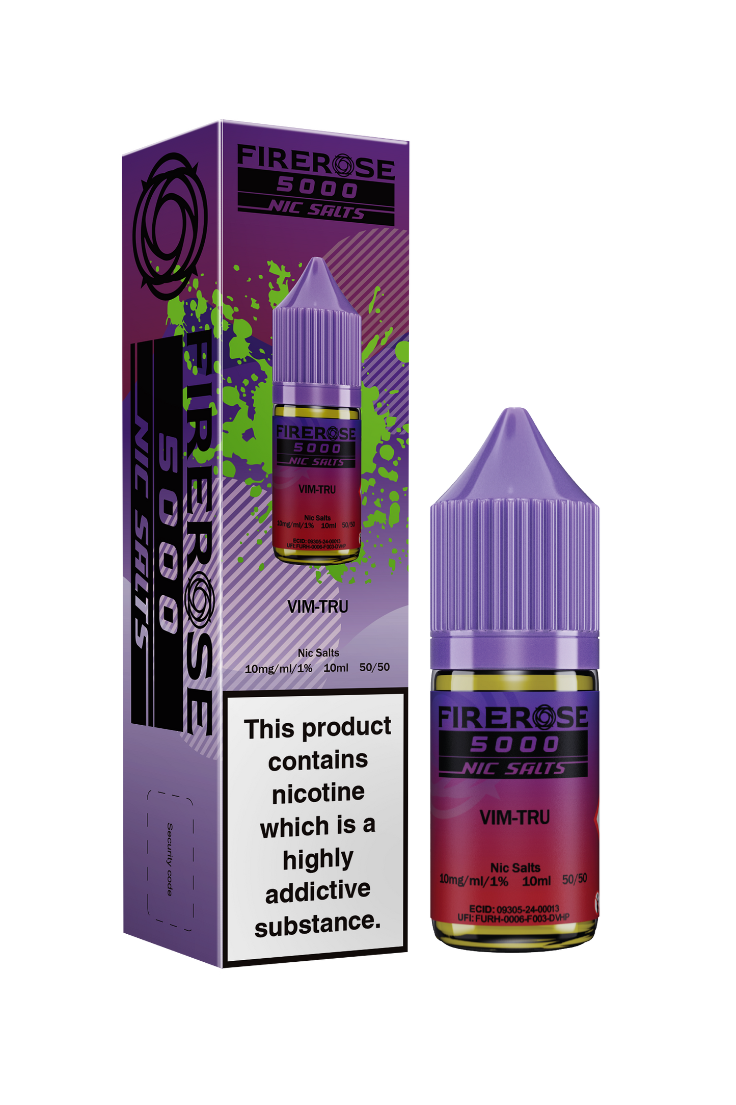 ELUX FIREROSE 5000 NIC SALTS