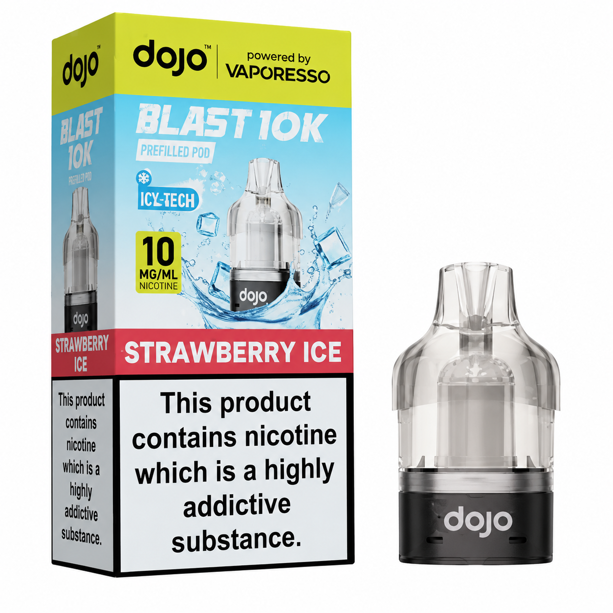DOJO BLAST 10K PRE-FILLED PODS 10MG