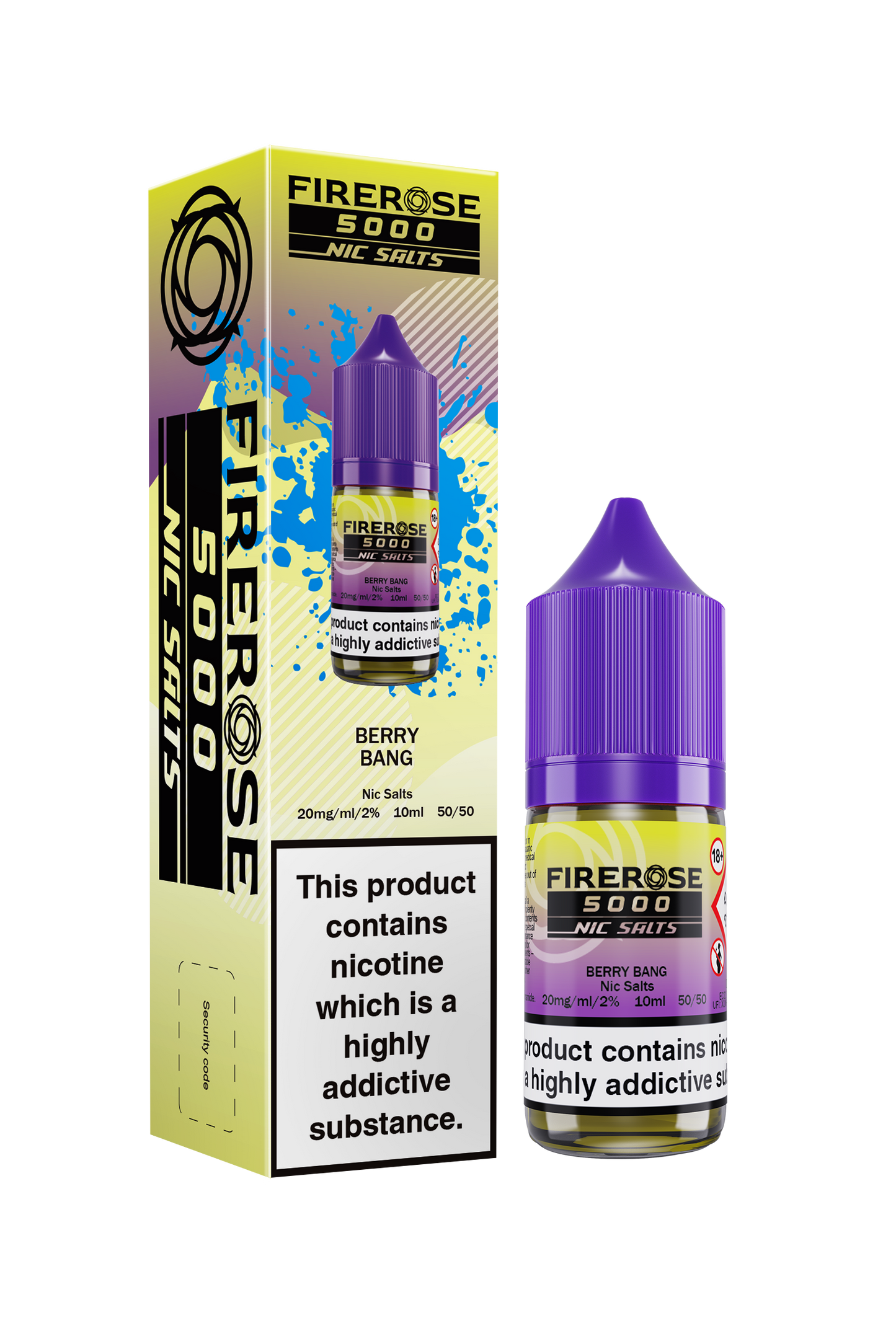 ELUX FIREROSE 5000 NIC SALTS
