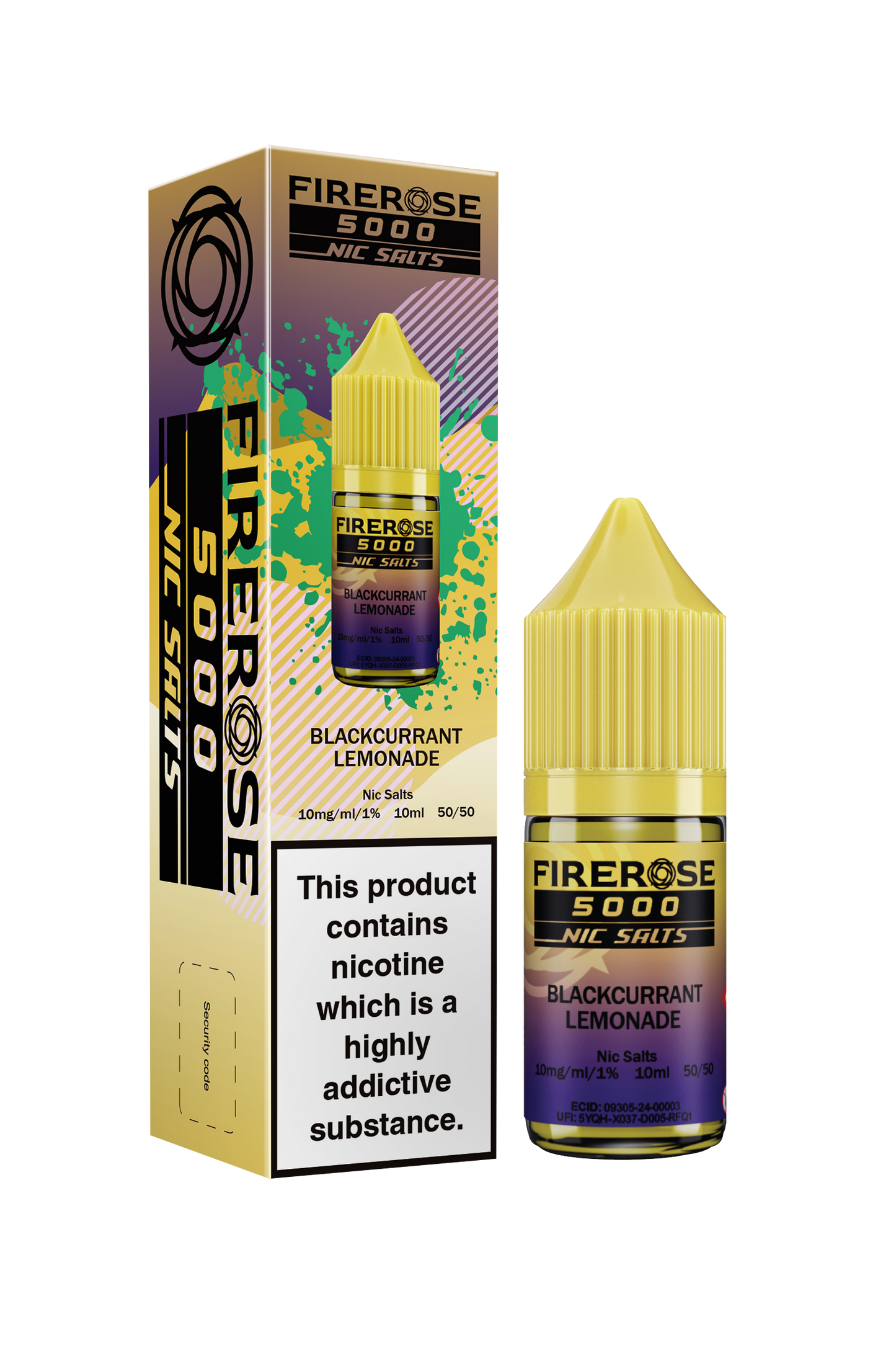 ELUX FIREROSE 5000 NIC SALTS