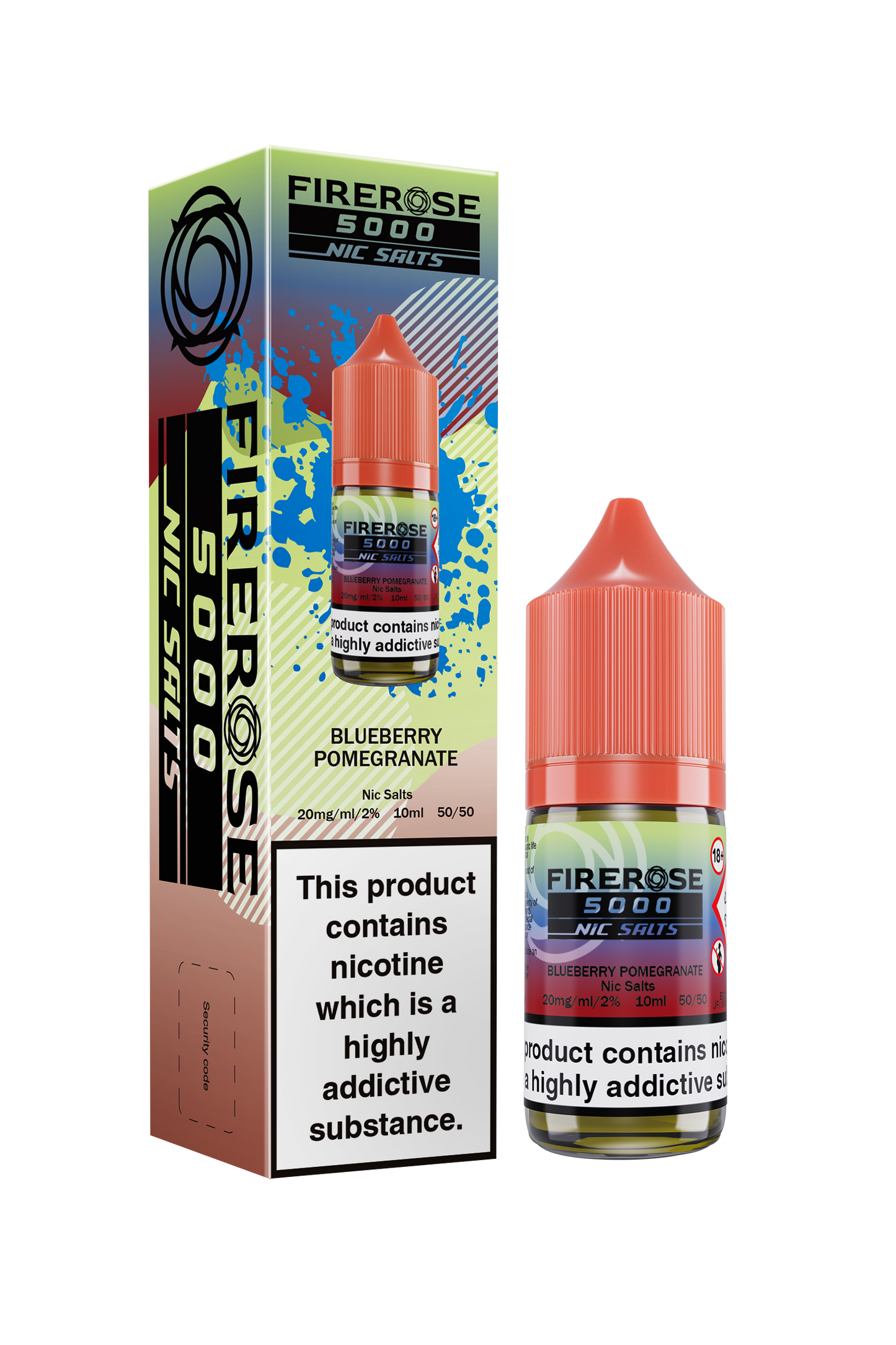 ELUX FIREROSE 5000 NIC SALTS