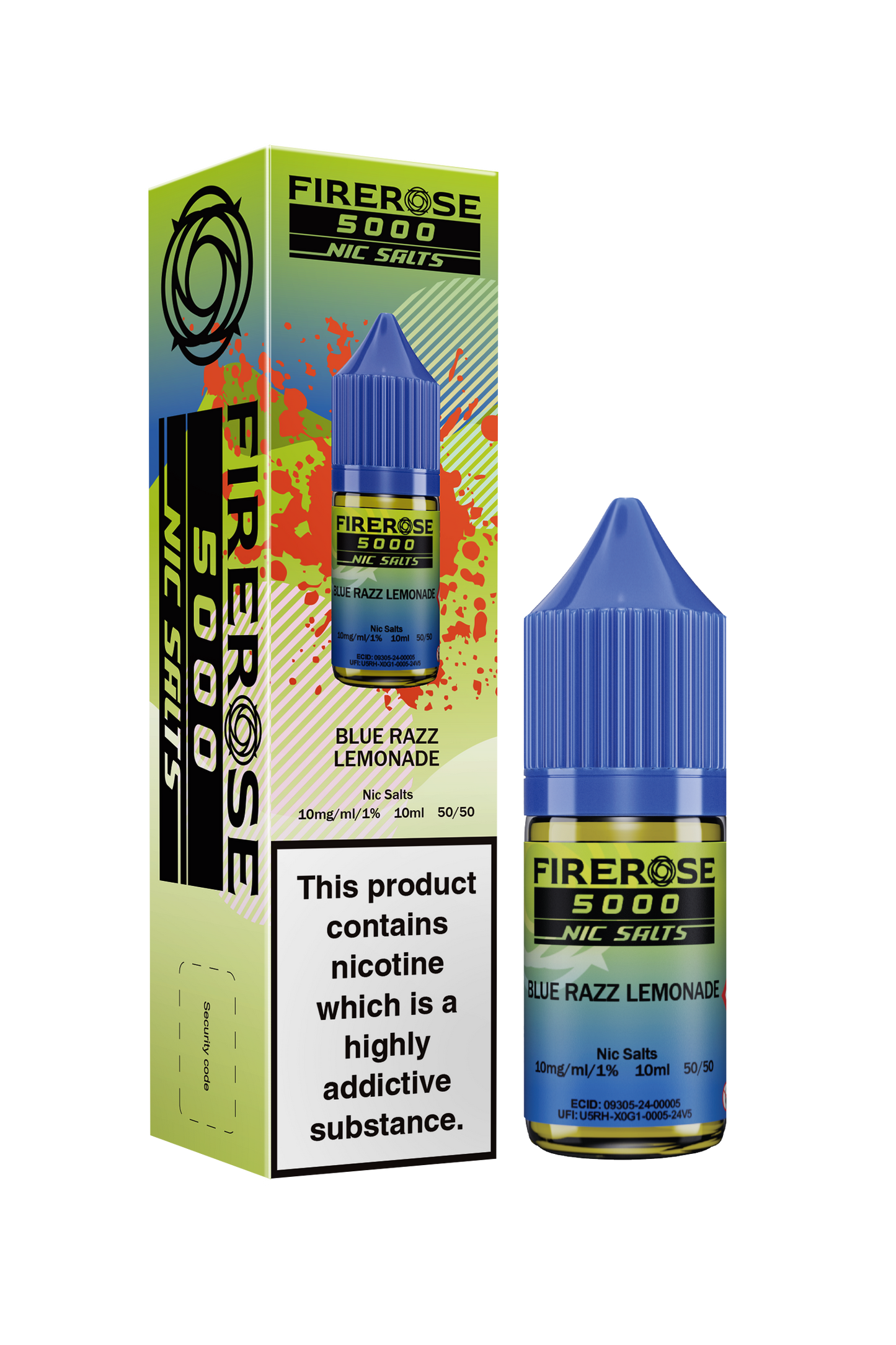 ELUX FIREROSE 5000 NIC SALTS