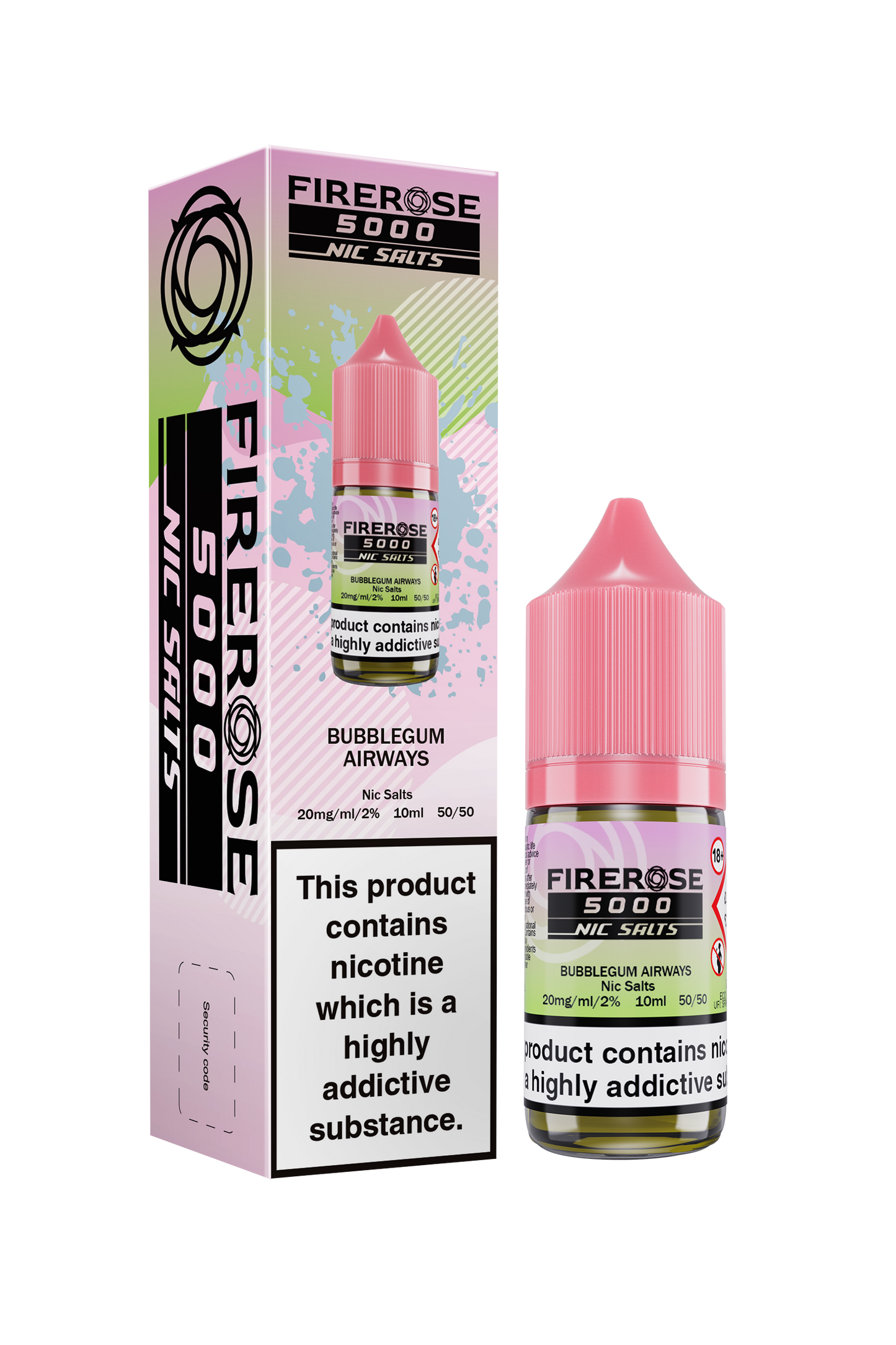 ELUX FIREROSE 5000 NIC SALTS
