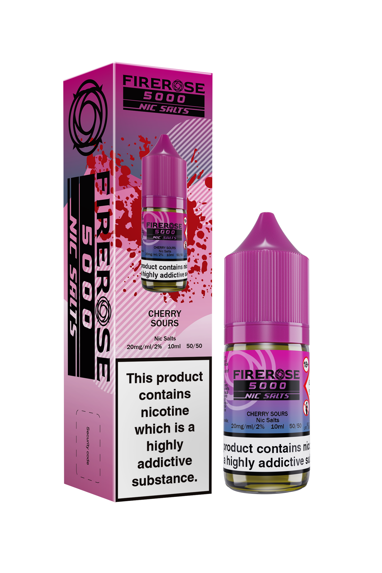 ELUX FIREROSE 5000 NIC SALTS