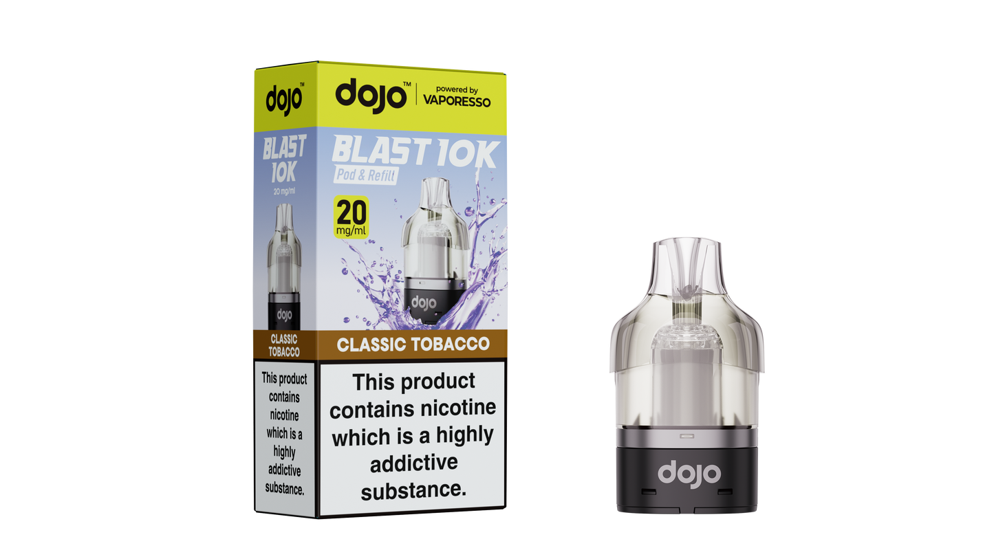 DOJO BLAST 10K PRE-FILLED PODS