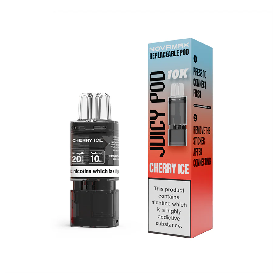 JUICY POD NOVAMAX 10K PRE-FILLED PODS