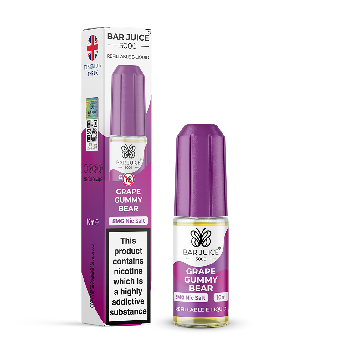 BAR JUICE 5000 5MG NIC SALTS