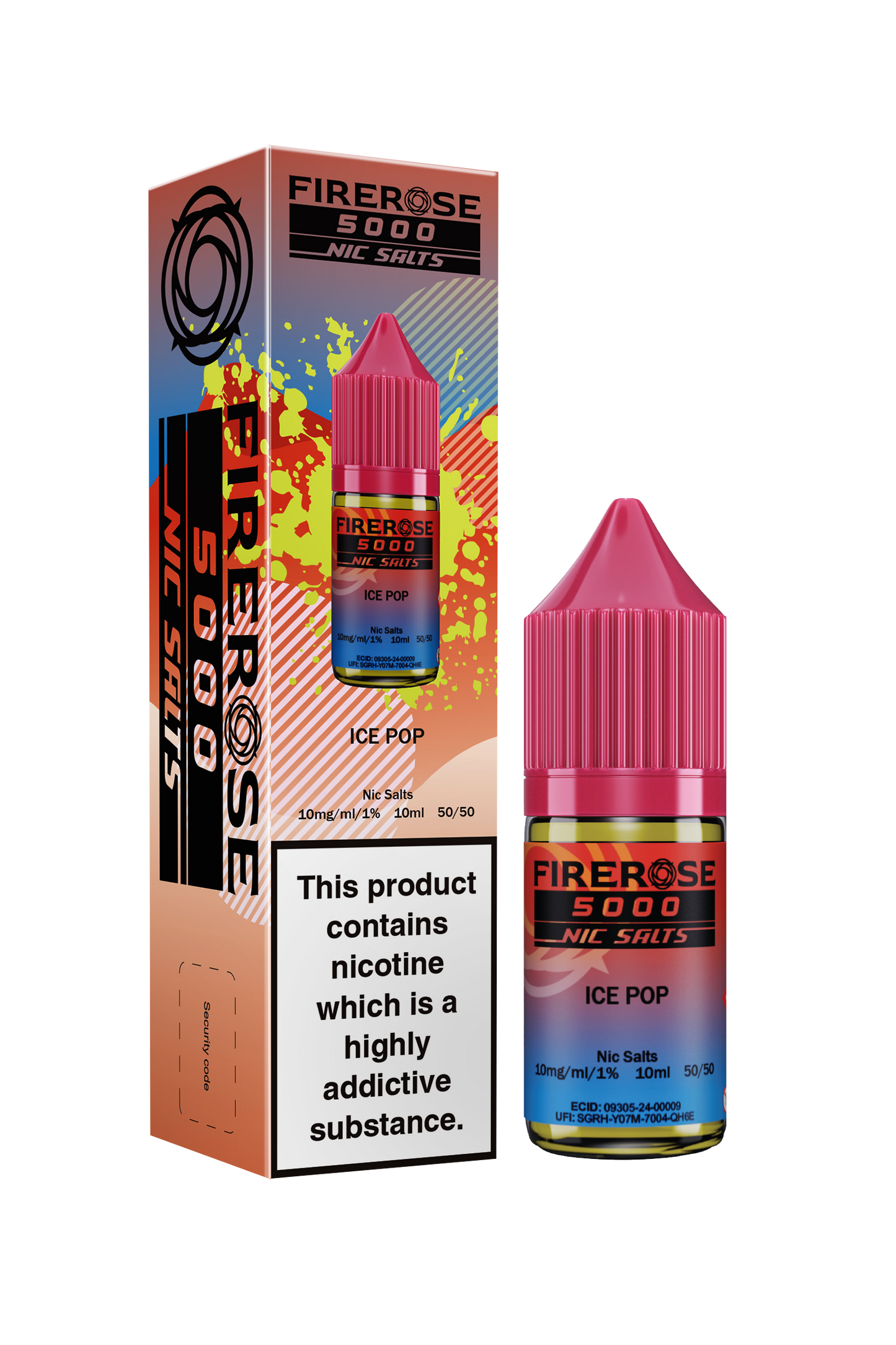 ELUX FIREROSE 5000 NIC SALTS