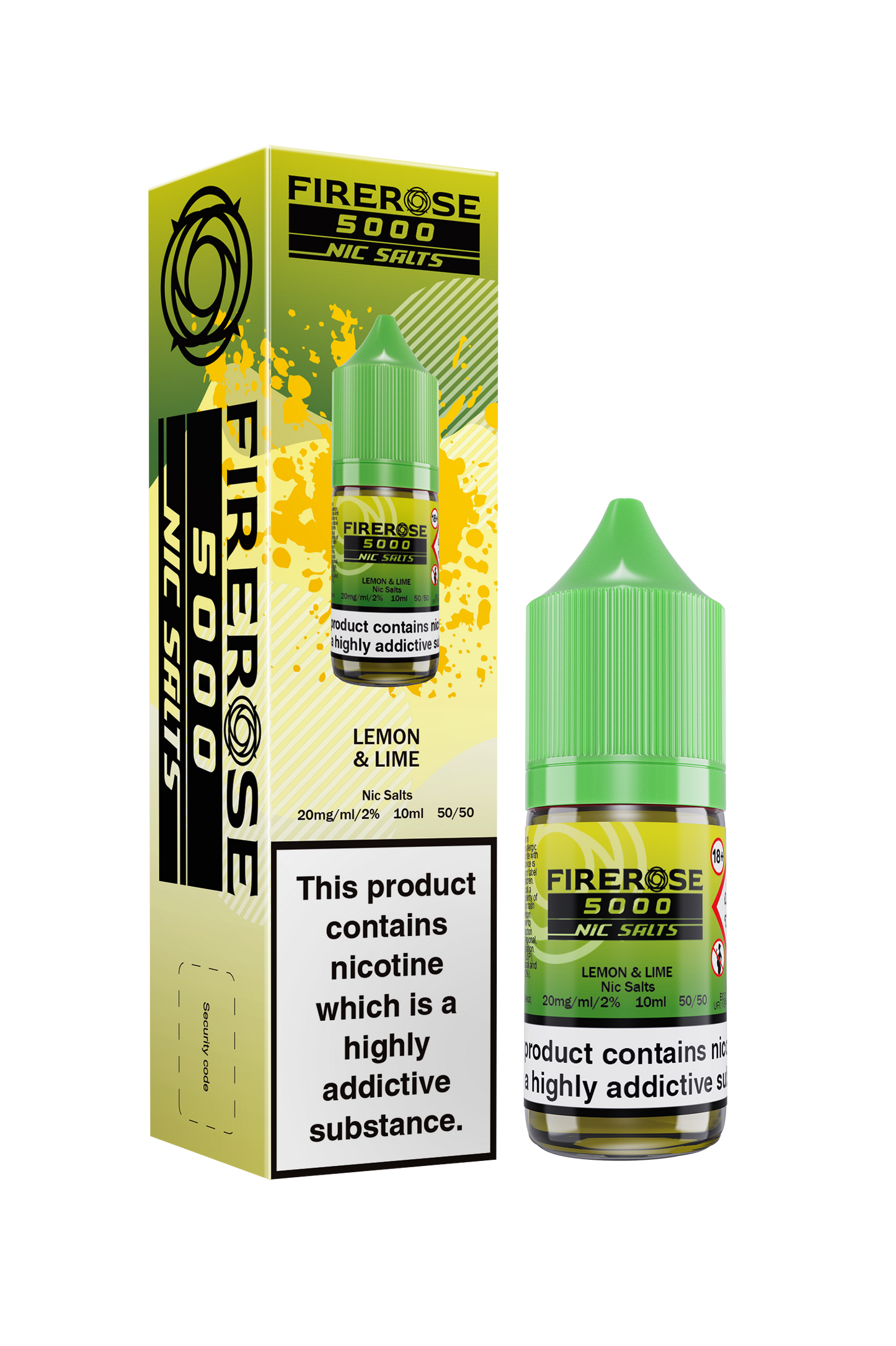 ELUX FIREROSE 5000 NIC SALTS