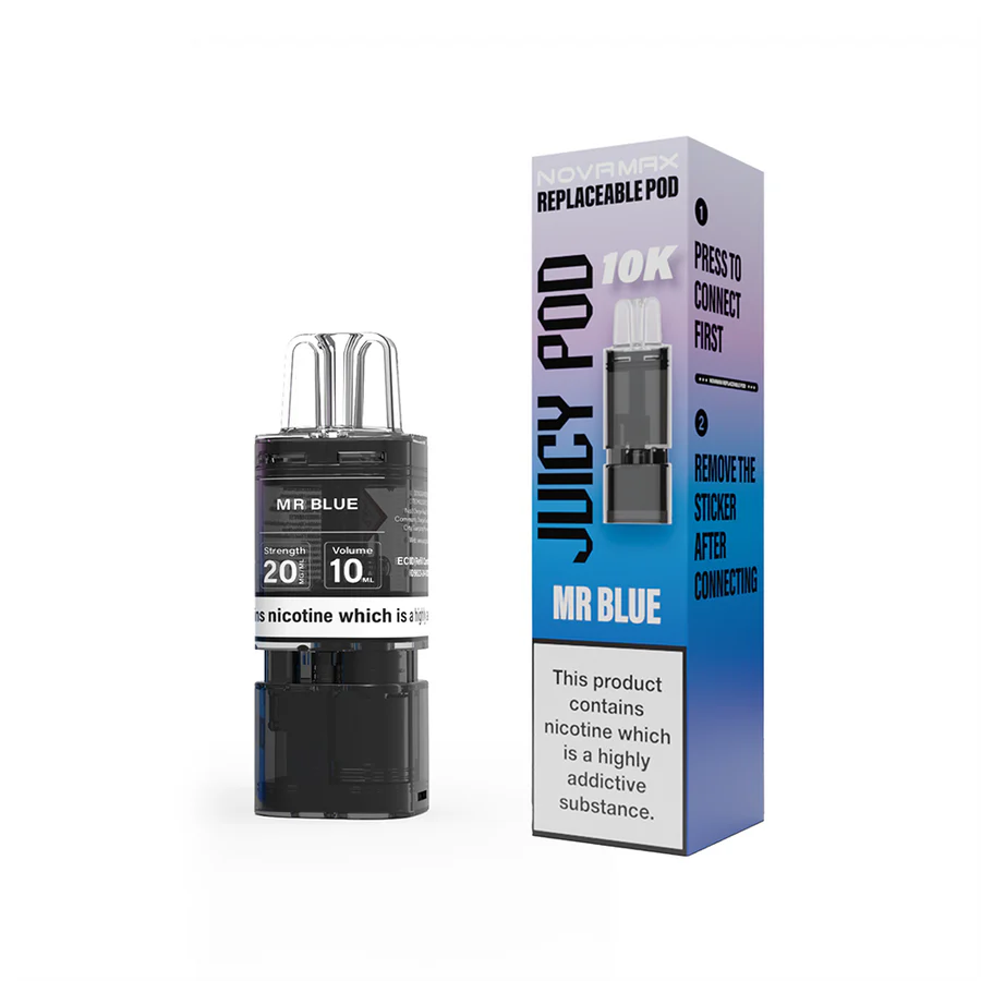 JUICY POD NOVAMAX 10K PRE-FILLED PODS