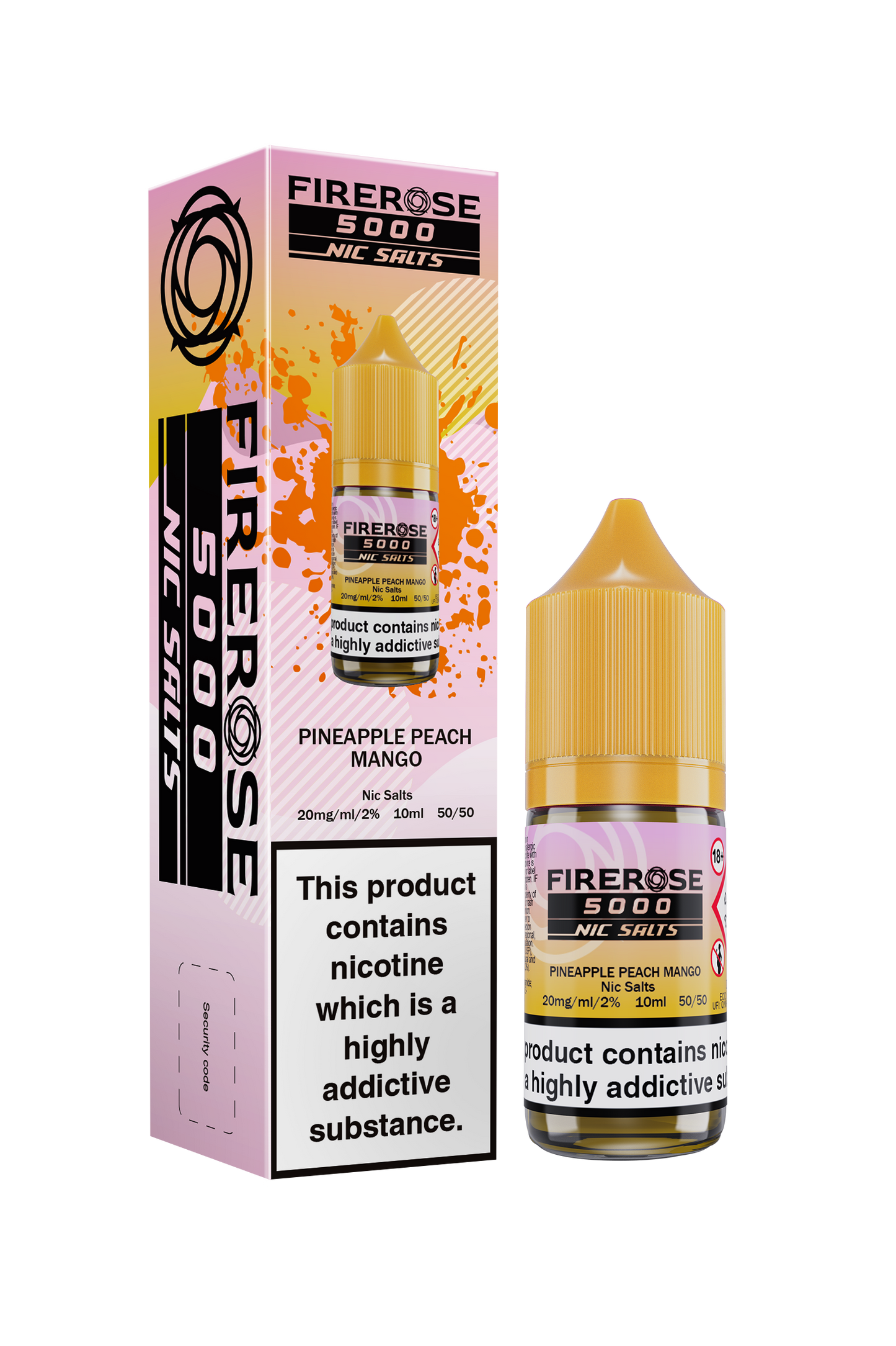 ELUX FIREROSE 5000 NIC SALTS