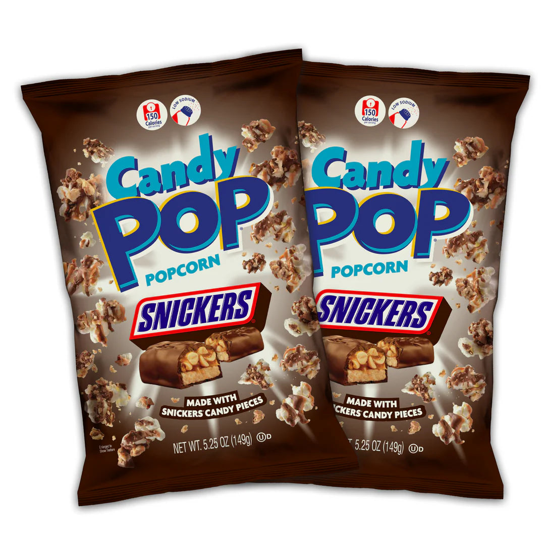 Snickers Candy Pop Popcorn