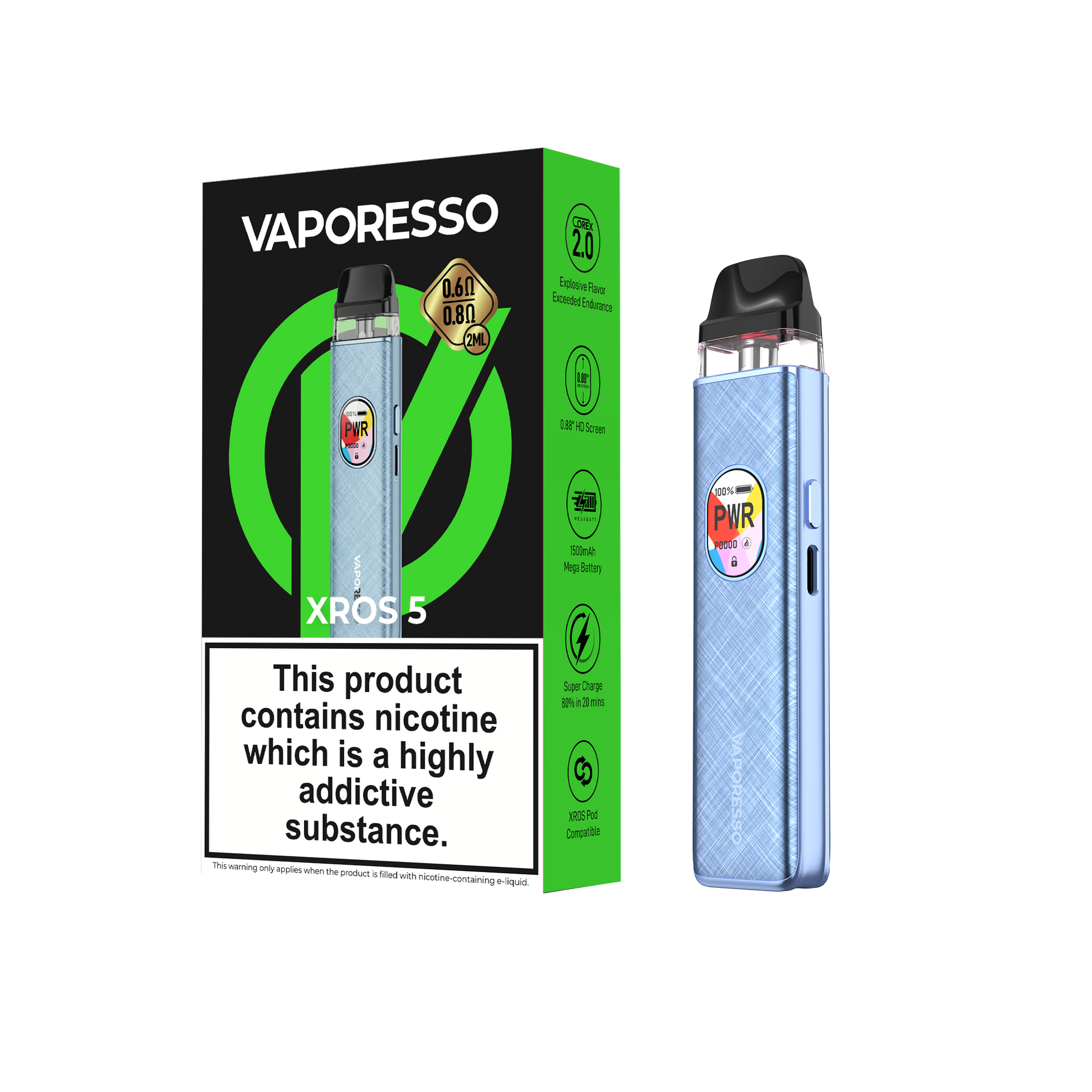 VAPORESSO XROS 5 POD KIT Philly's vape VAPORESSO XROS 5 POD KIT Philly's vape