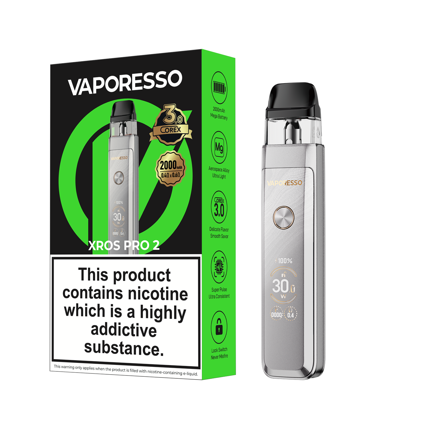 Vaporesso Xros Pro 2 Kit Philly's vape Vaporesso Xros Pro 2 Kit Philly's vape