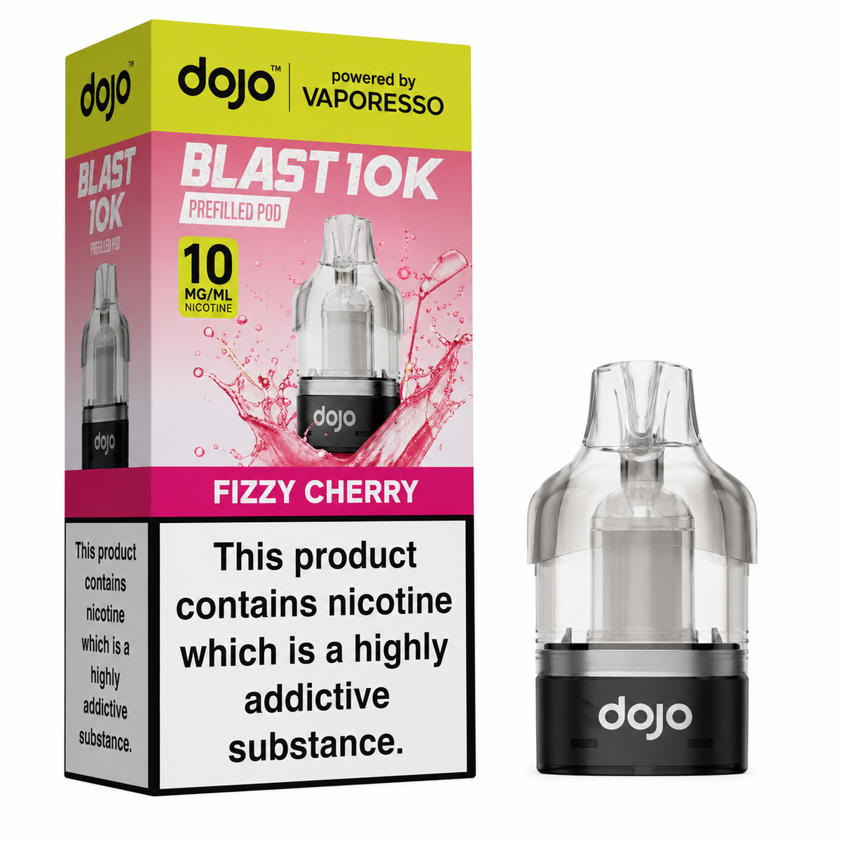 DOJO BLAST 10K PRE-FILLED PODS 10MG