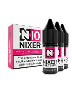 Nixer 10MG Salt Shot Box