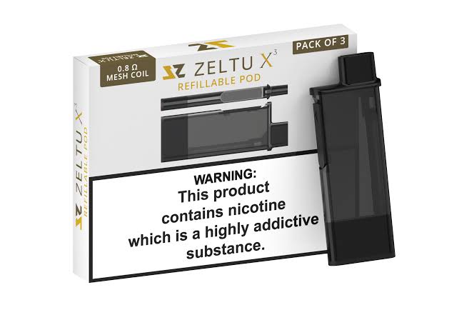 ZELTU X3 REFILLABLE PODS