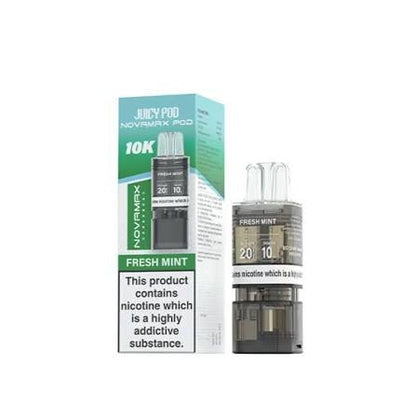 JUICY POD NOVAMAX 10K PRE-FILLED PODS