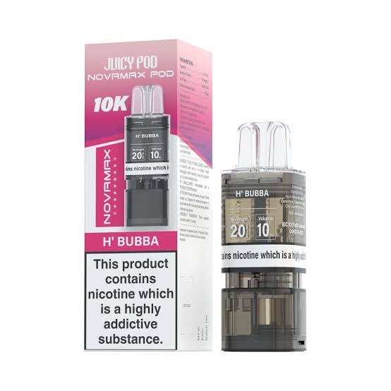 JUICY POD NOVAMAX 10K PRE-FILLED PODS