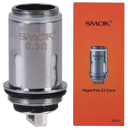 SMOK VAPE PEN 22 CORE 0.3 OHM COILS