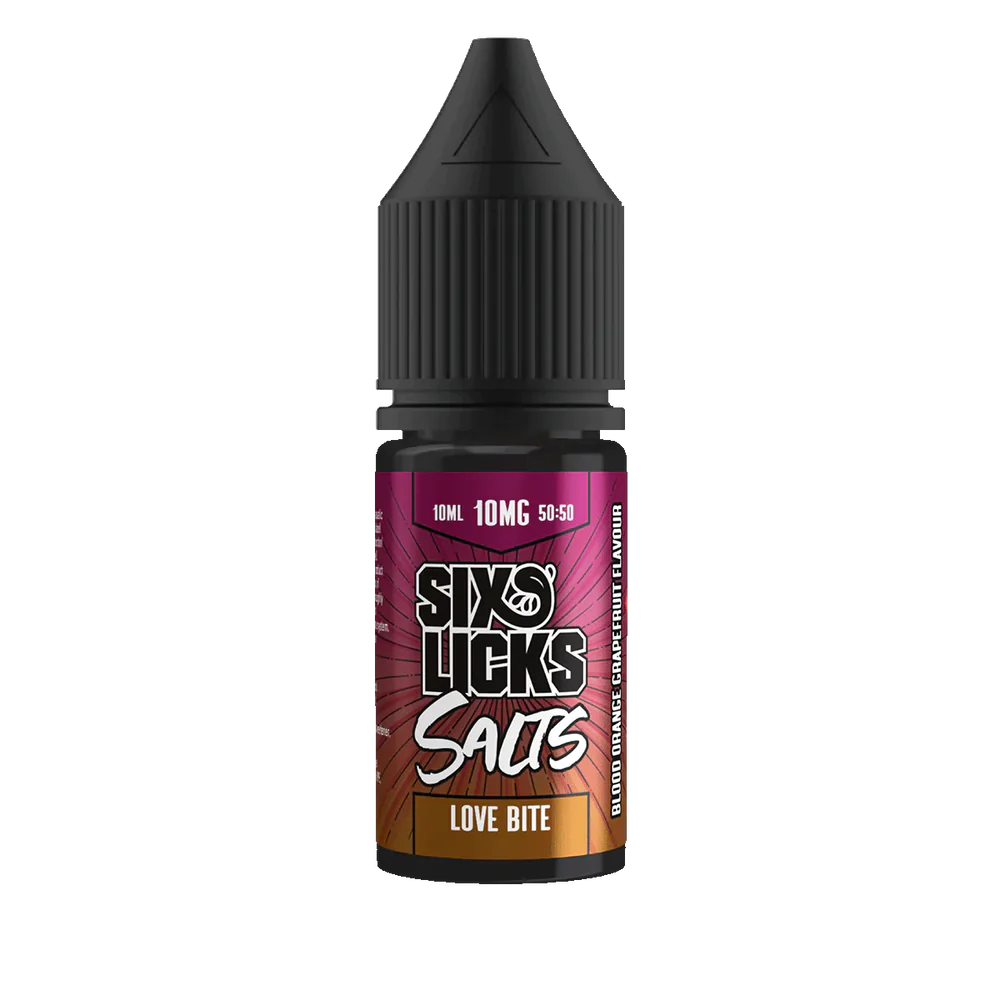 SIX LICKS NIC SALTS
